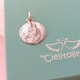 Virgen María Auxiliadora - medalla clásica 17mm